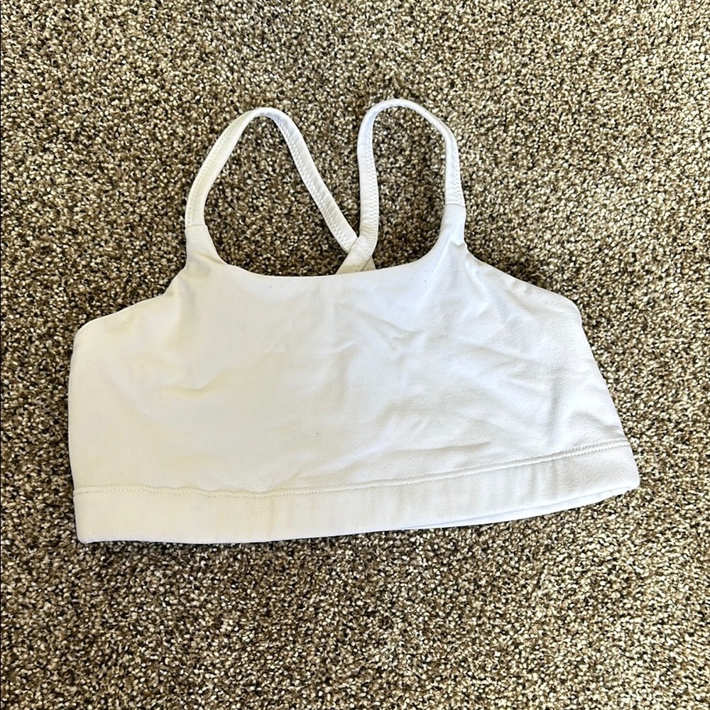 Athleta White Sports Bra